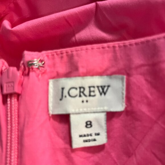 J. Crew Sleeveless Dress. Pink, Size 8 - Picture 5 of 6